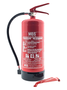 MBS-FIRE (Pii) 6kg ABC Pulver Dauerdruck Feuerlöscher MBS-FIRE 34A = 10LE
